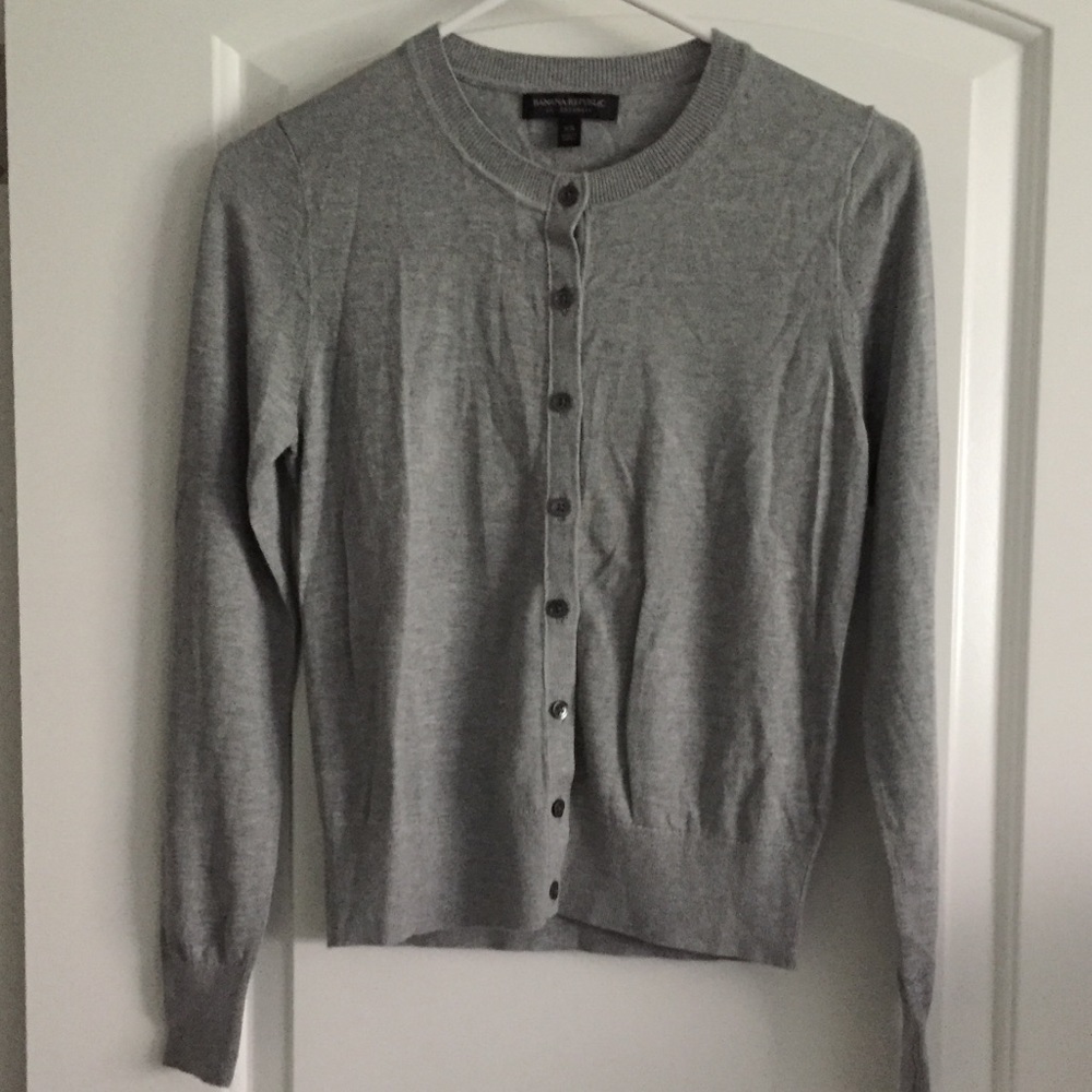 Banana Republic Silk cashmere cardigan